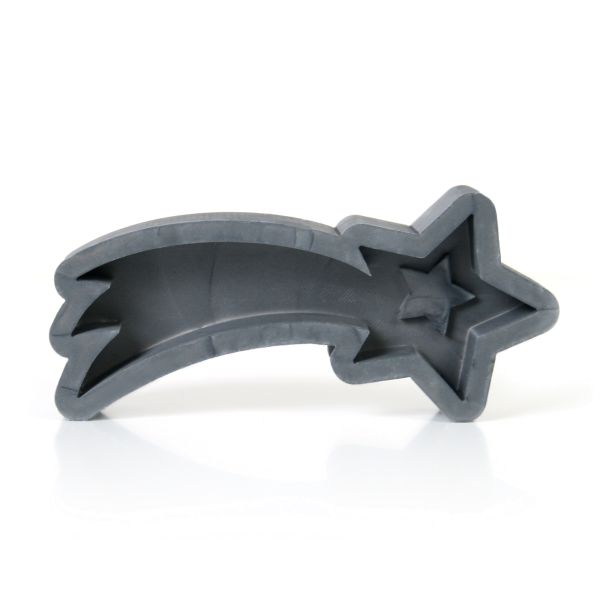 Handgefertigte 3D Silikon-Form "Sternschnuppe" aus hochwertigem Silikon zum Basteln