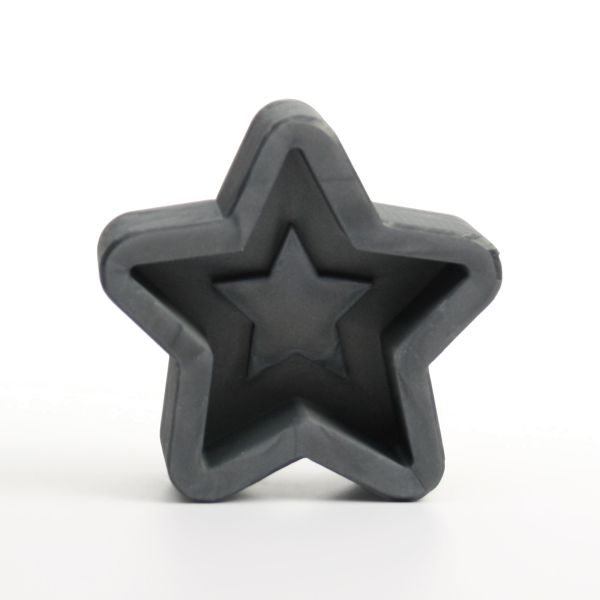 Handgefertigte 3D Silikon-Form "Stern" aus hochwertigem Silikon zum Basteln