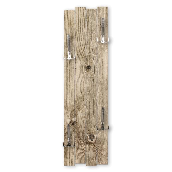 Altes Holz | Shabby chic Holz-Garderobe | ca.100x30cm aus MDF