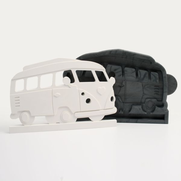 Hochwertige 3D Silikon-Form „Van“ zum Gießen von Einschiebe-Dekorationen
